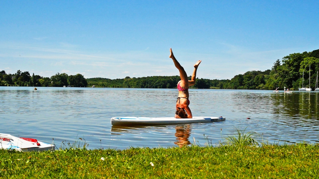 yoga stand up paddle claudia clement